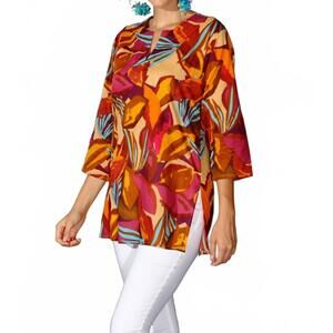 NEW KIKISOL desert fruit tunic in multi